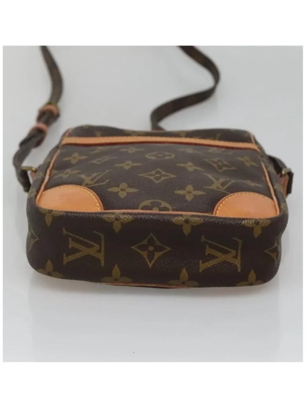 Authentic LOUIS VUITTON Monogram Danube Shoulder Bag M45266 LV